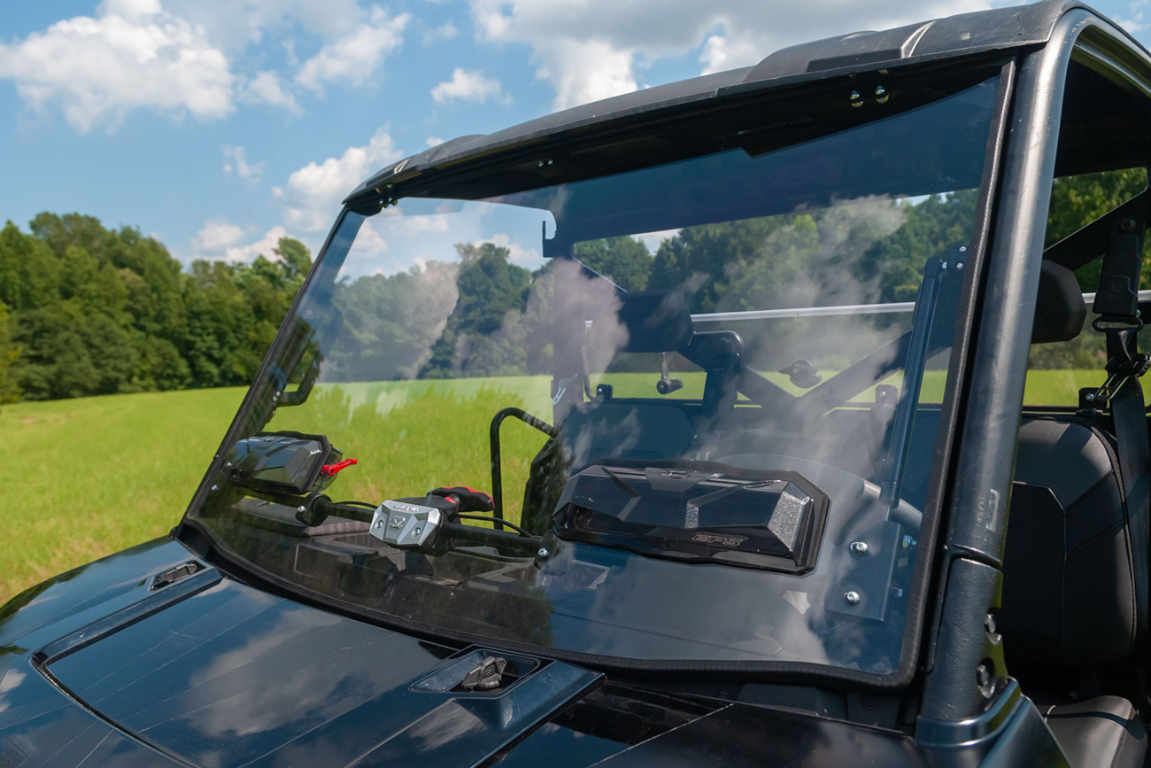 Seizmik Flip-Up Windshield With Vents Polaris Ranger XP 900 / 1000 / Crew 2013-2025