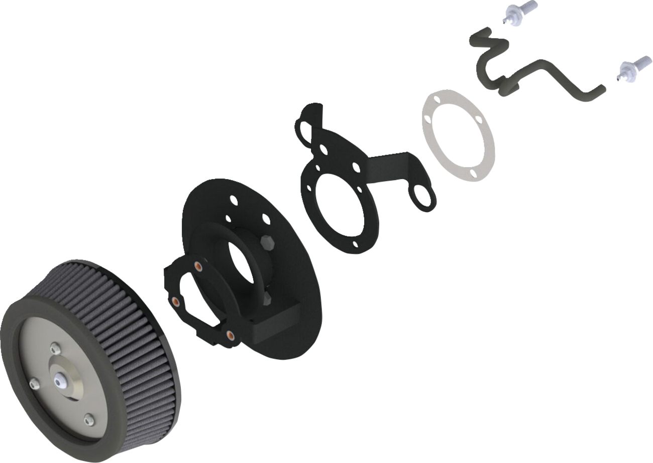 Vance & Hines VO2 Naked Air Cleaner Kit For Harley Sportster 1991-2022