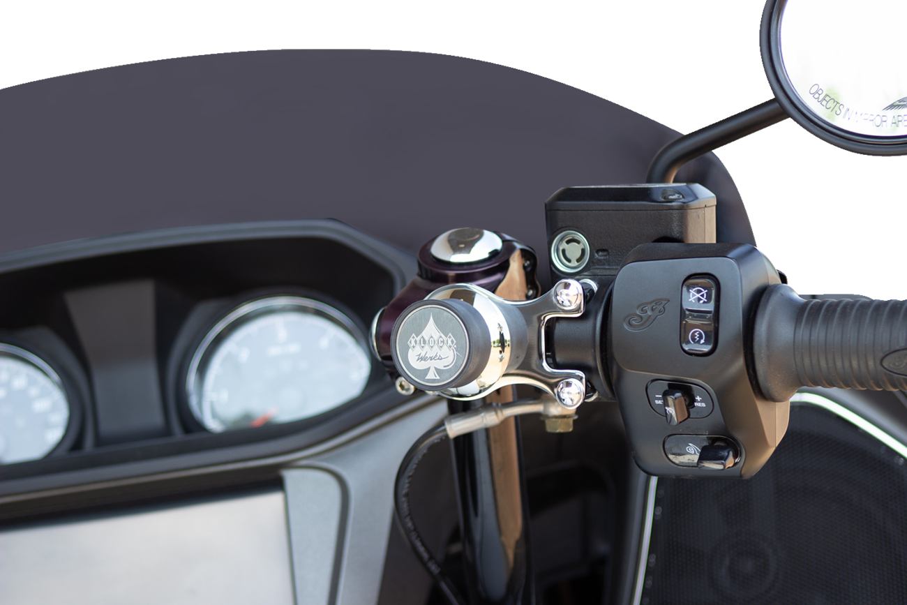 KLOCK WERKS iOmount™ Handlebar Switch Mount for Indian