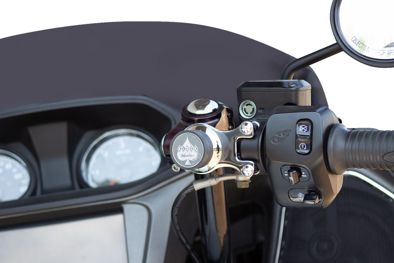 KLOCK WERKS iOmount™ Handlebar Switch Mount for Indian