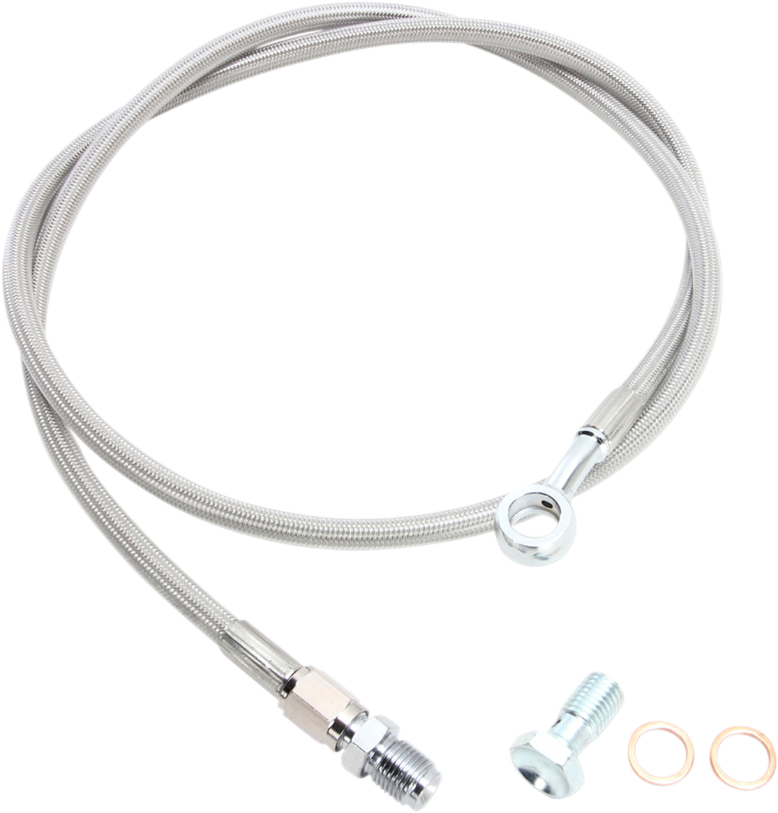 Parts unlimited +6" Brake Line - 41" - Polaris