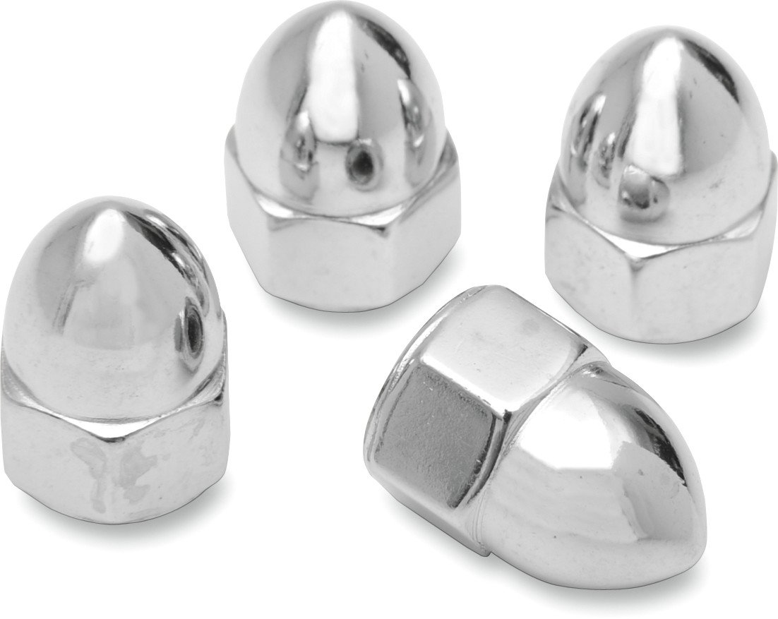 Drag Specialties Chrome Ware Acorn Nuts