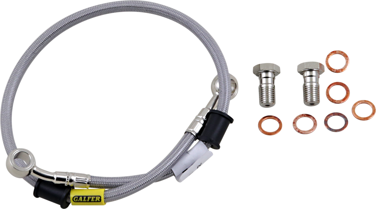 Gbrakes Brake Line - Stainless Steel 2017-2023 Kawasaki BR125 Z125 PRO