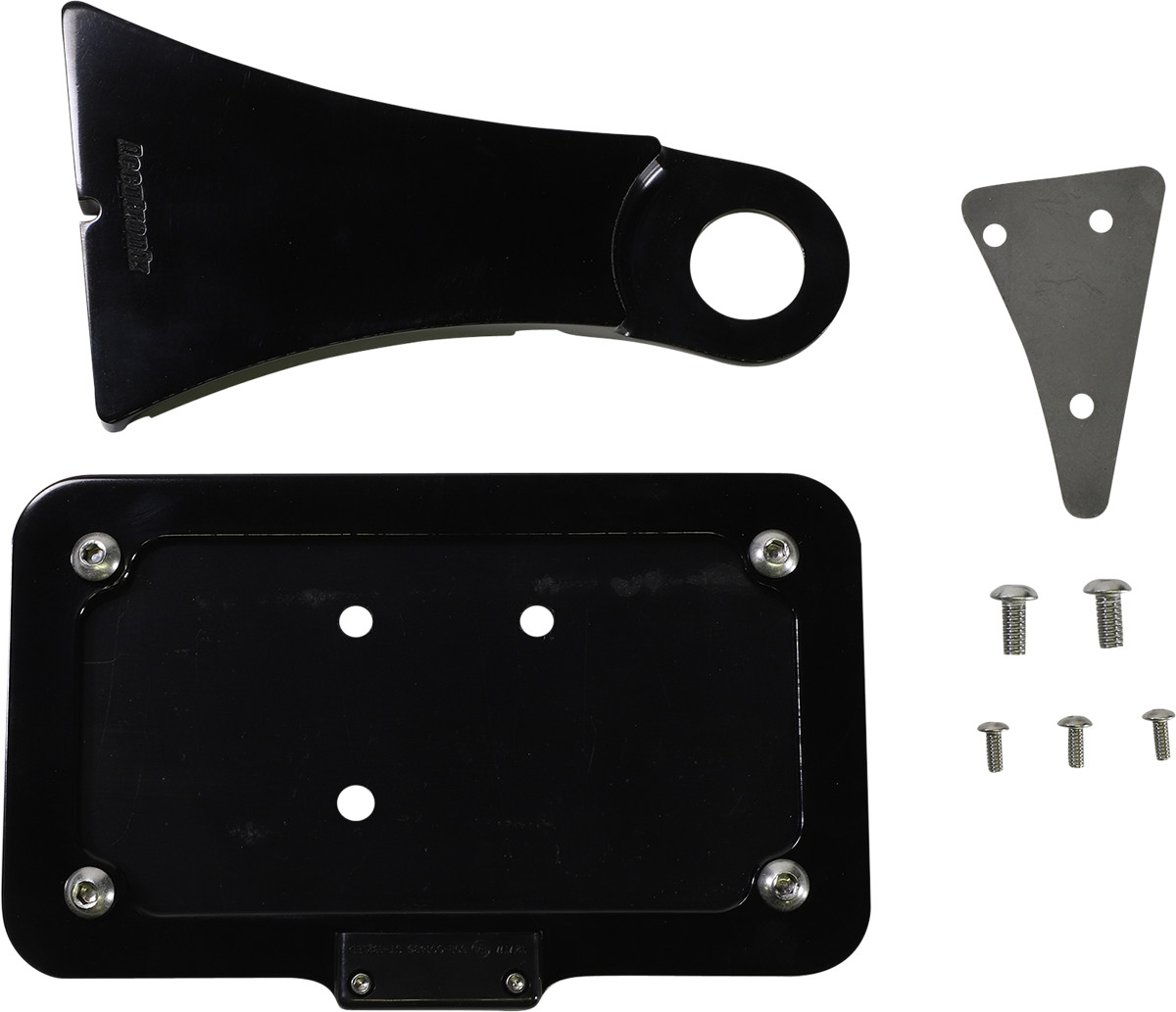 Accutronix Side Mount LED Light License Plate Frame For Harley Sportster 2004-2022