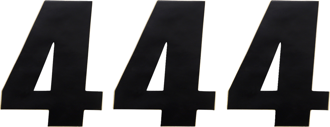 Vinyl Race Numbers