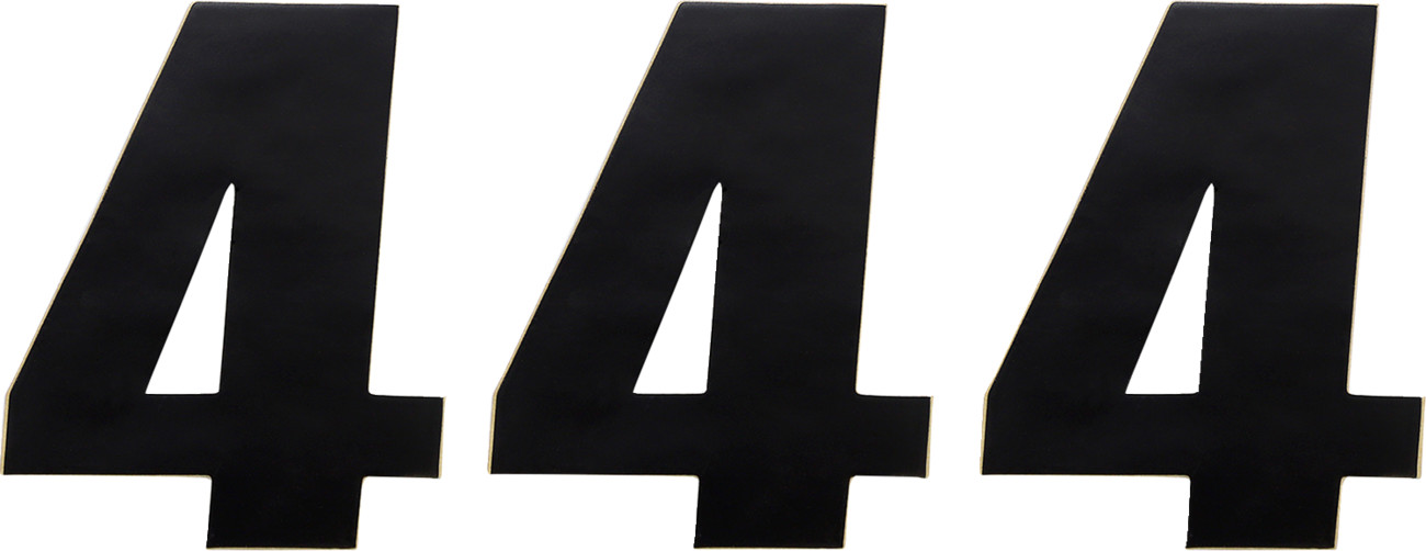 Moose Racing Vinyl Race Numbers