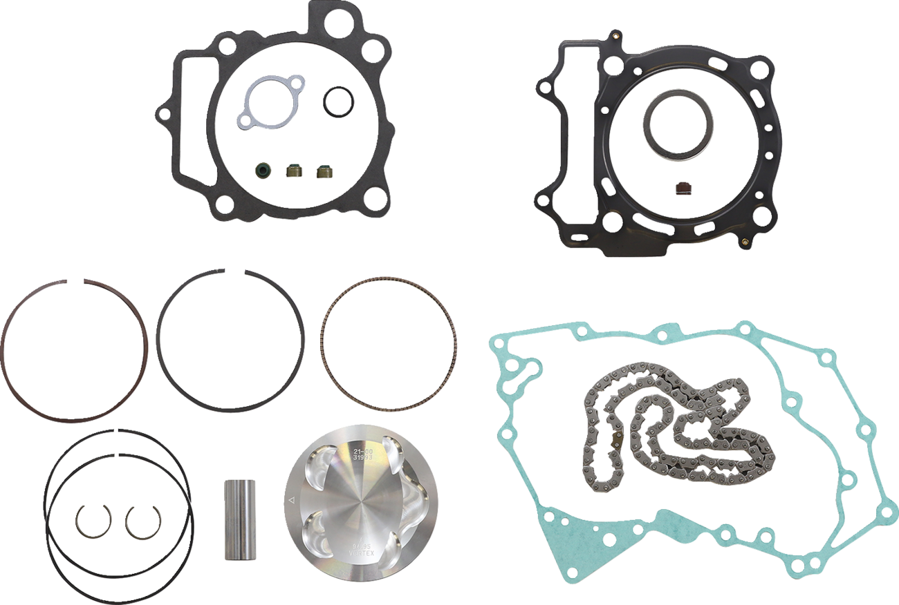 Top End Piston Kit Forged Replica for 4-Stroke