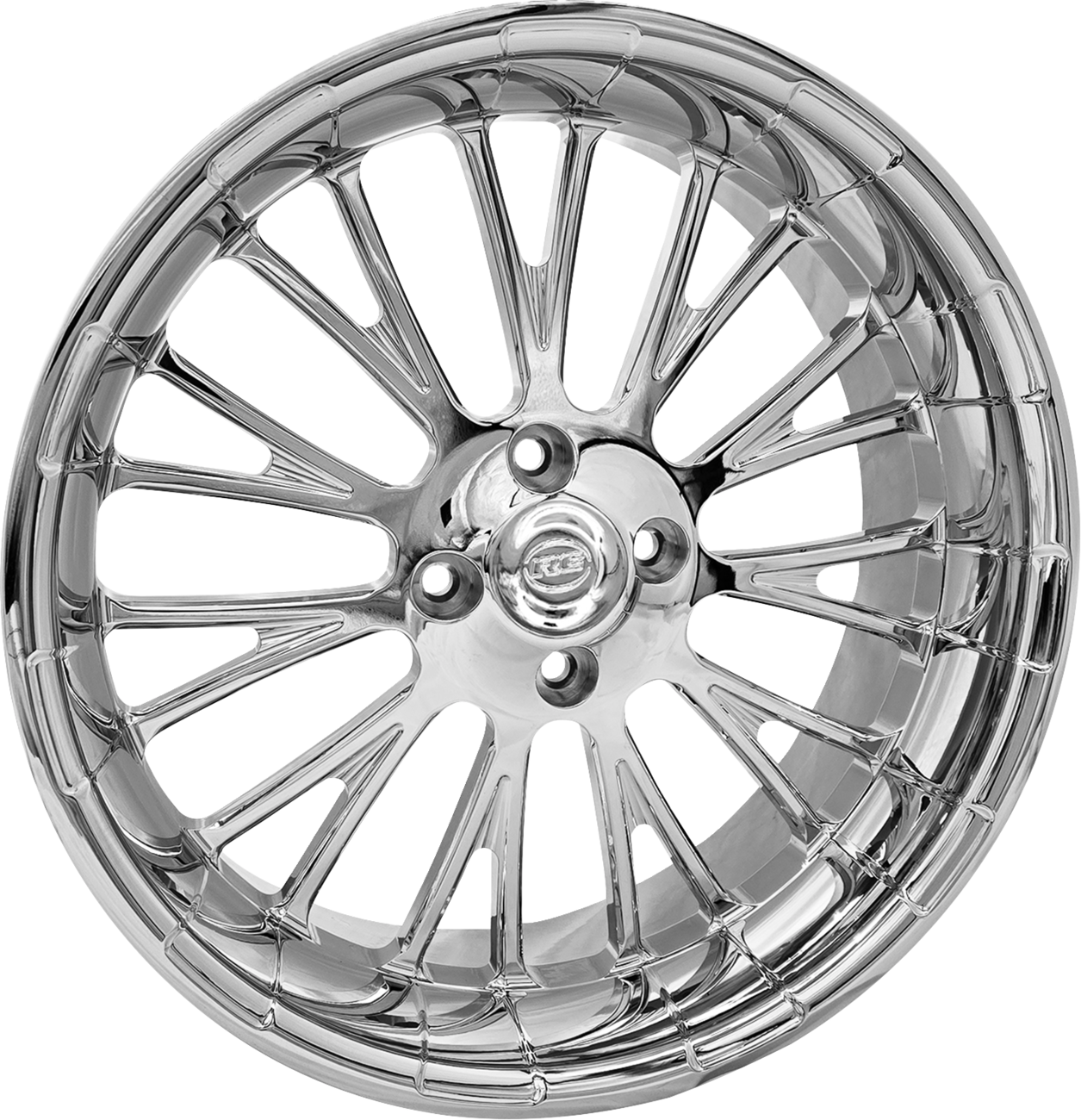 Rc components Wheel - Dynasty - Rear - Chrome - 18x7 - Trike Harley Davidson