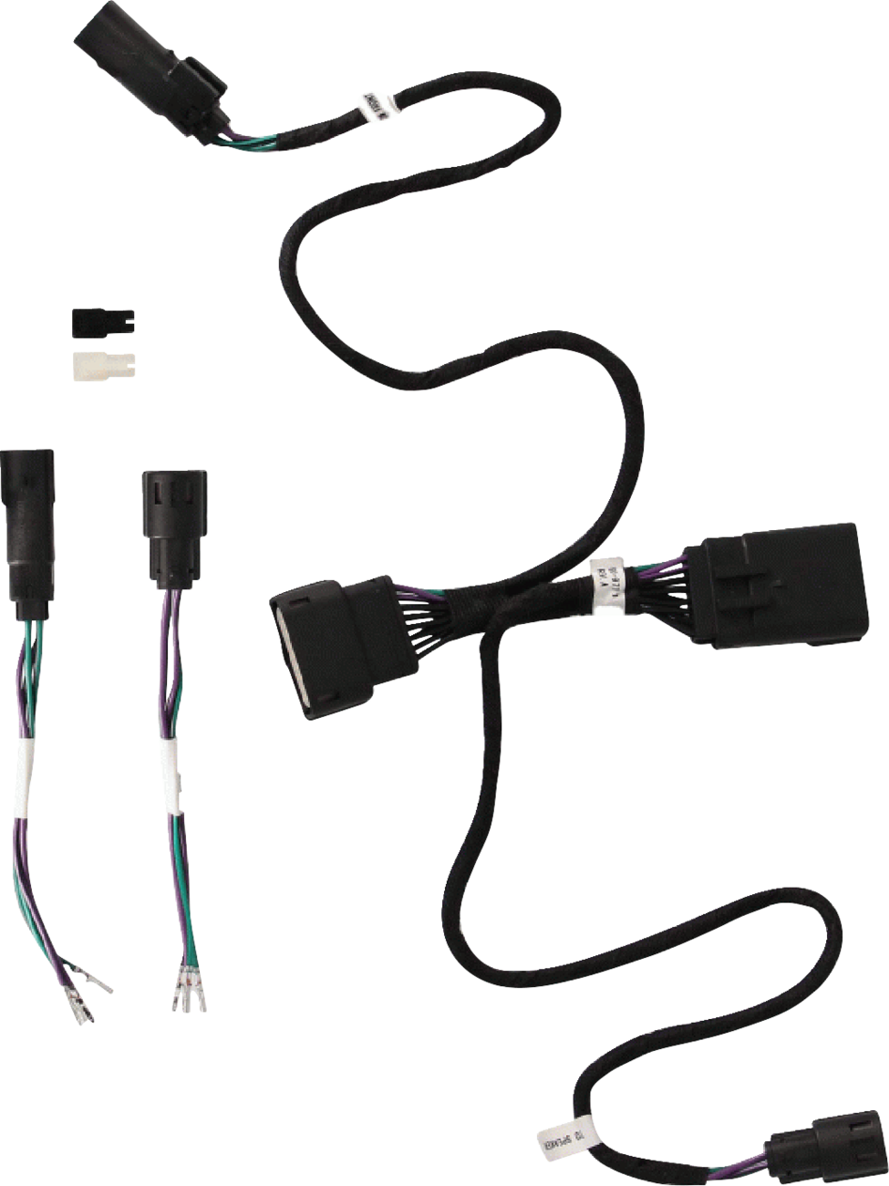 Saddle tramp Rear Audio T-Harness - '14-'22 FLHTK 2015-2022 Harley Davidson FLHTK Ultra Limited / 2014-2014 Harley Davidson FLHTK Electra Glide Ultra Limited