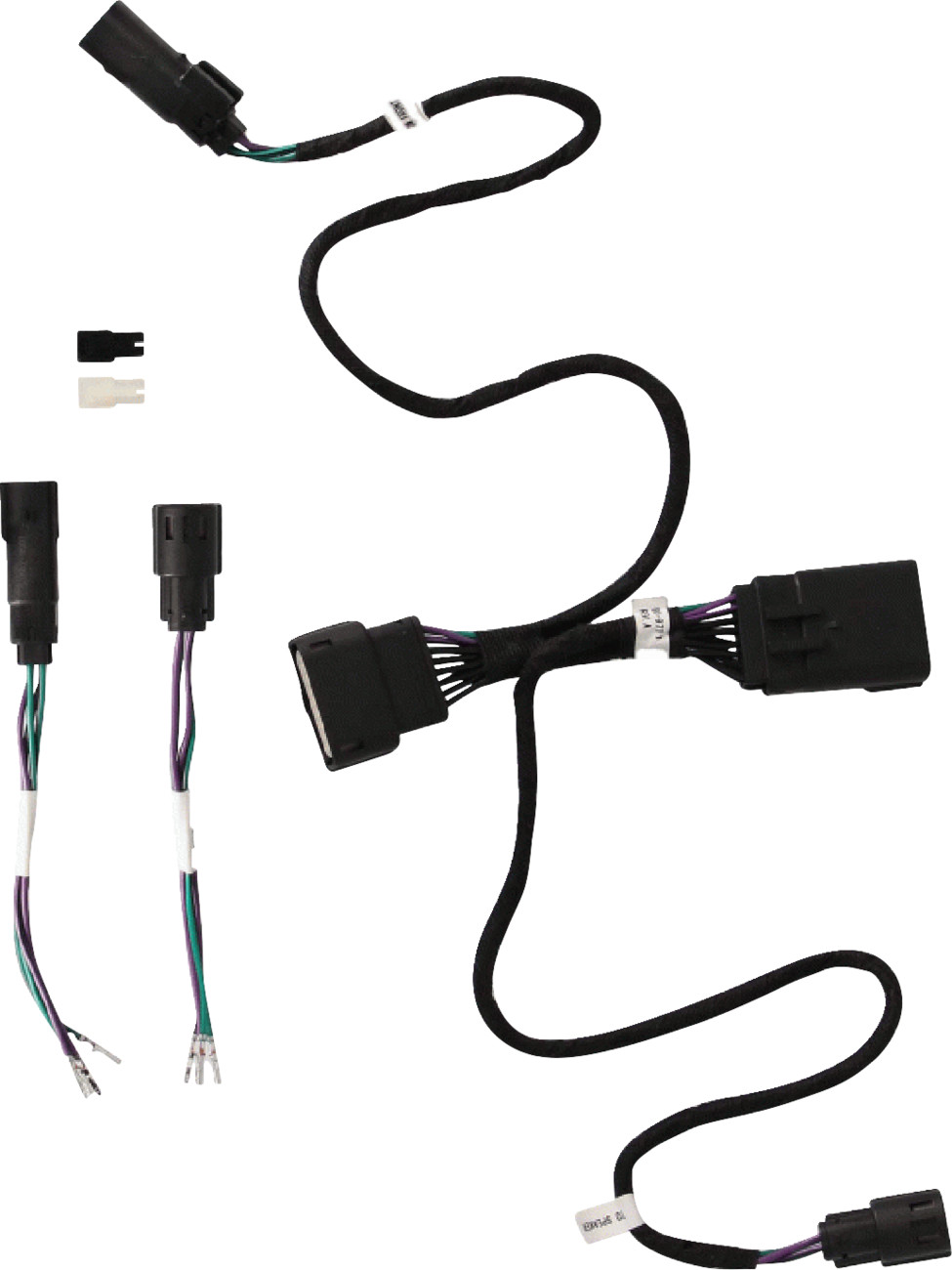 Saddle tramp Rear Audio T-Harness - '14-'22 FLHTK 2015-2022 Harley Davidson FLHTK Ultra Limited / 2014-2014 Harley Davidson FLHTK Electra Glide Ultra Limited