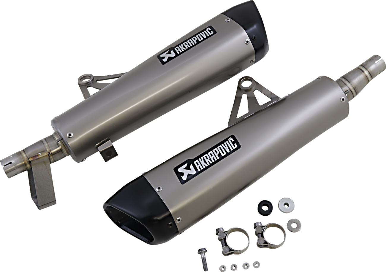 AKRAPOVIC Titanium Slip-On Line Muffler