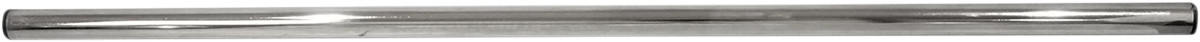 Emgo 7/8" Drag Handlebar - Broomstick - Chrome