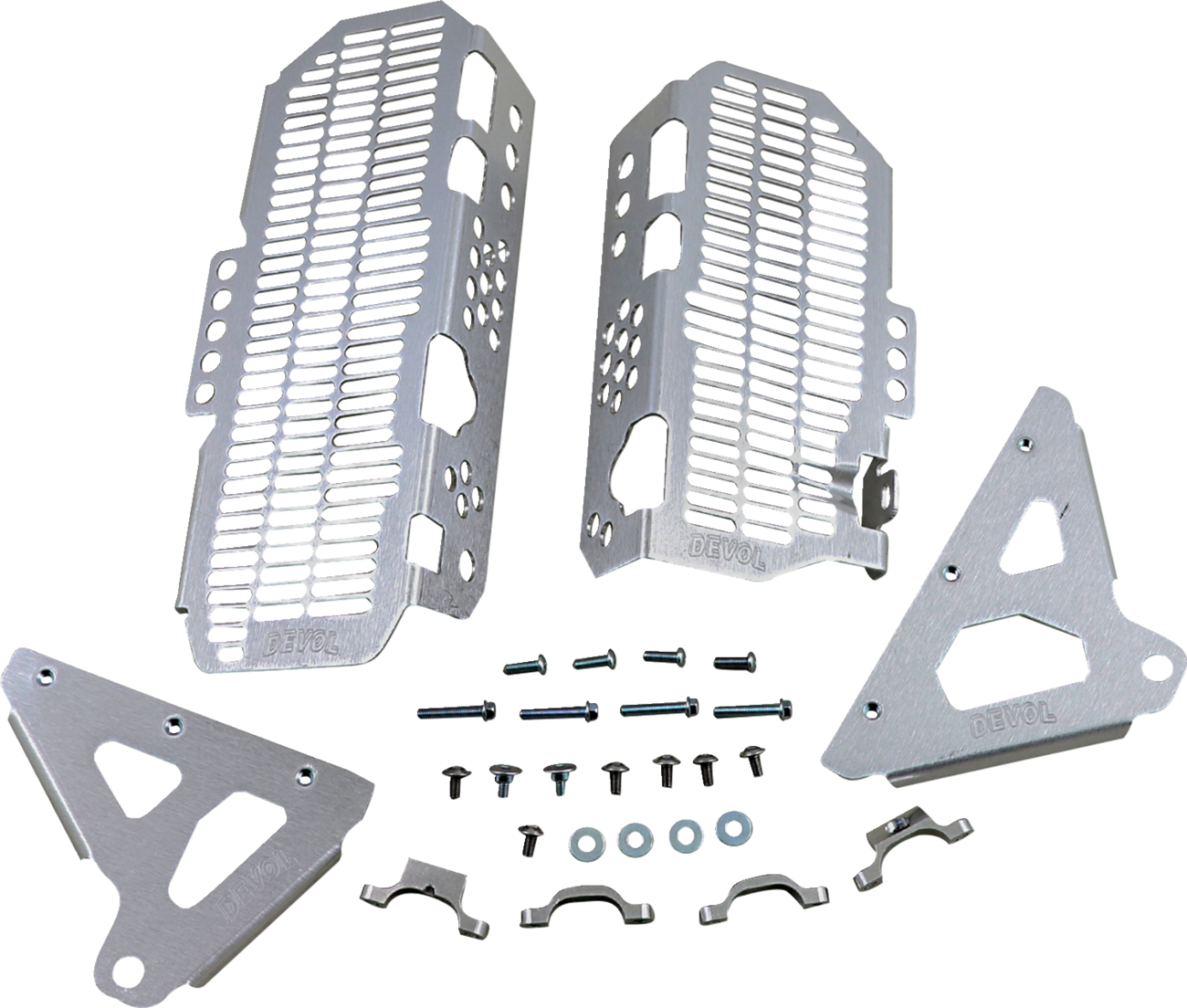 Devol Radiator Guards Kawasaki KX250F / KX450 2019-2021