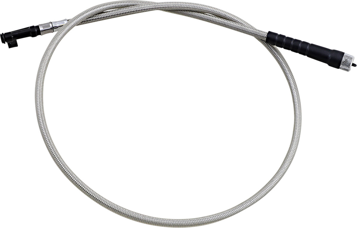MOTION PRO Armor Coat Braided Stainless Steel Speedometer Cable for Cruisers