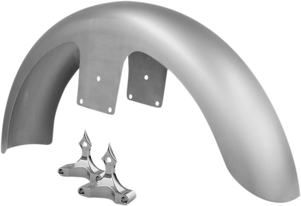 Rc components Front Fender Kit with Chrome Adapter - For 21" Wheel Harley Davidson