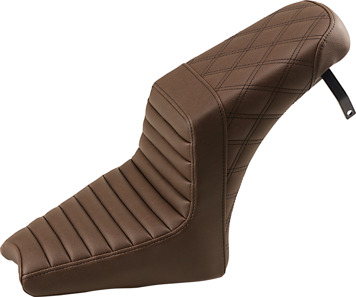 SADDLEMEN Lattice Stitch Step-Up Seat