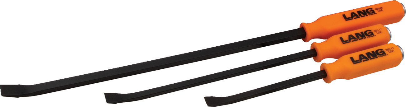 Curved Pry Bar with Striking Handle Set