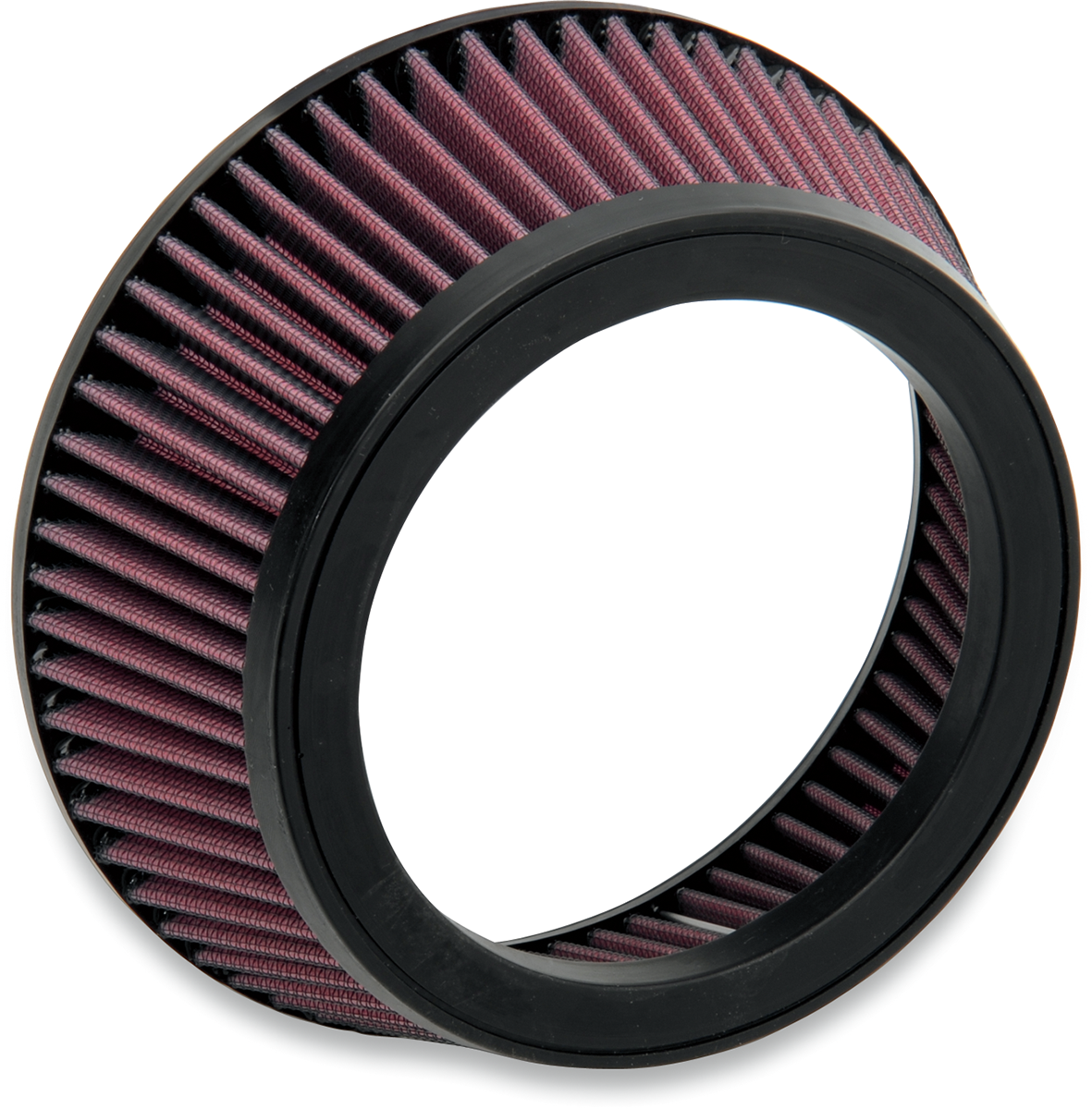 La choppers Replacement Air Filter - Red - LA Choppers/Affliction Air Cleaners - Dyna/Softail/Touring/Trike Harley Davidson