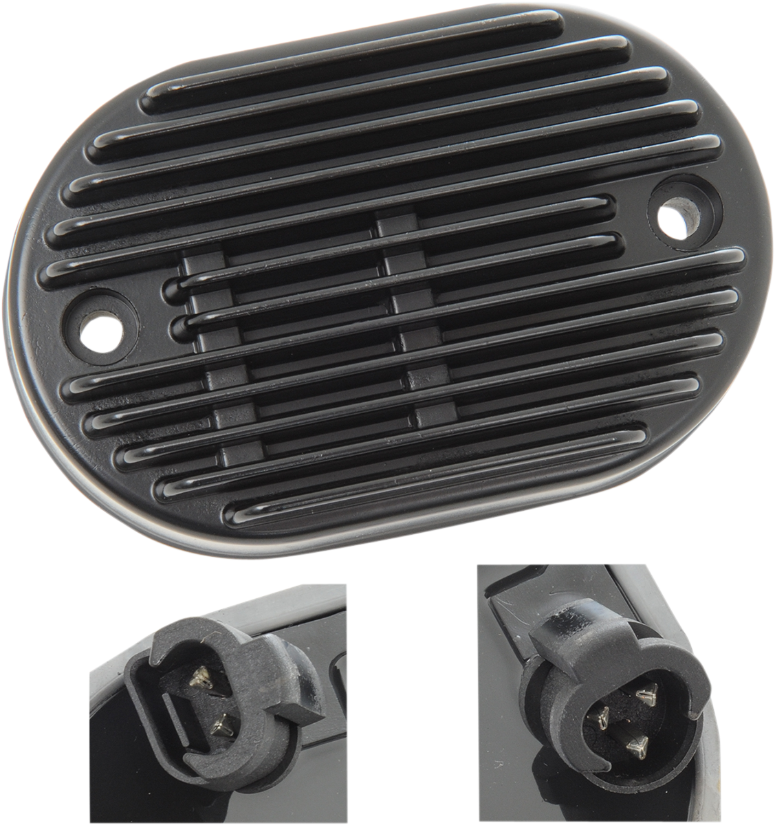 Drag specialties Regulator - Black - '11-'17 FXS/FLST Harley Davidson