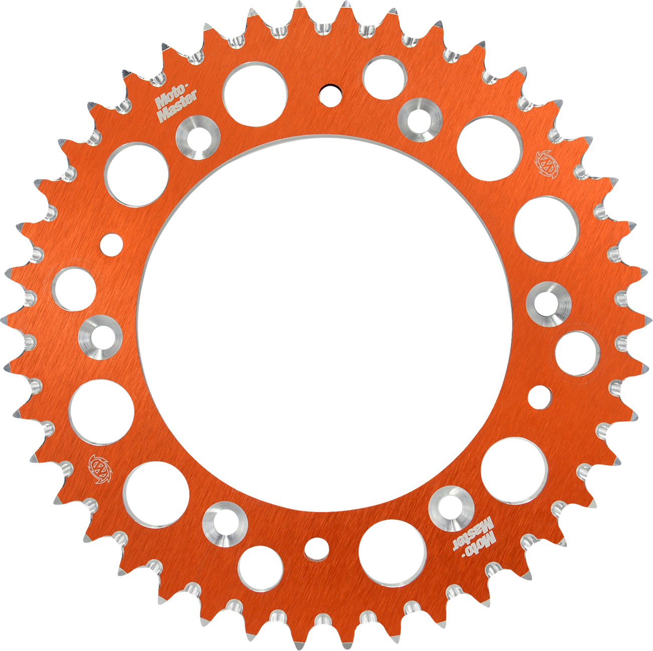 Moto-master 7075 Aluminum Rear Sprocket - 40 Tooth - Orange - Gas Gas/Husqvarna/KTM 40T