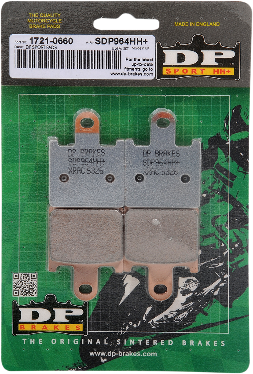 SDP Sport HH+ Sintered Brake Pads