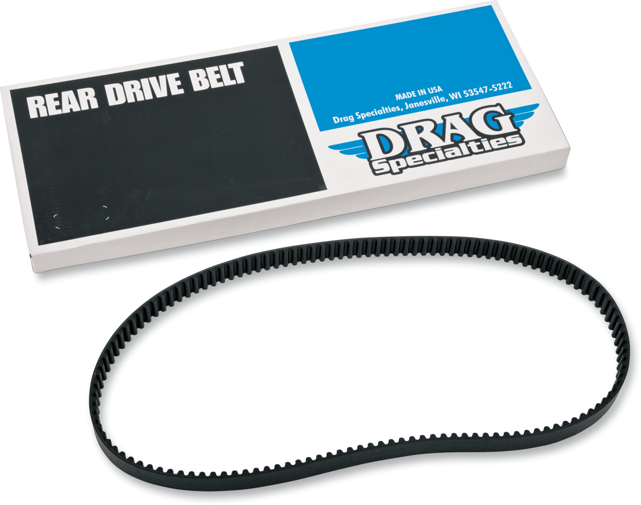 Drag specialties Rear Drive Belt - 132-Tooth - 1"