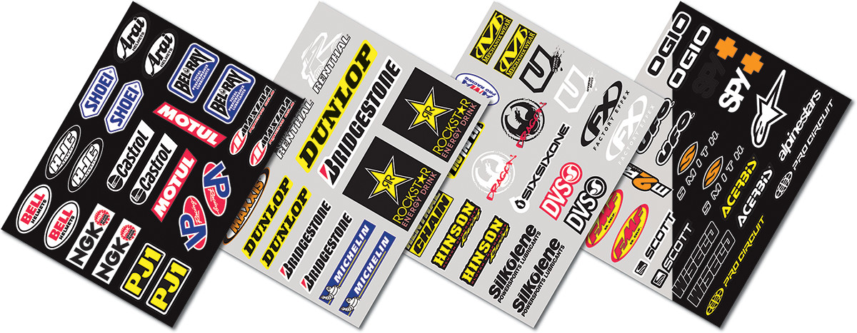 FACTORY EFFEX Iron-On Sponsor Kit