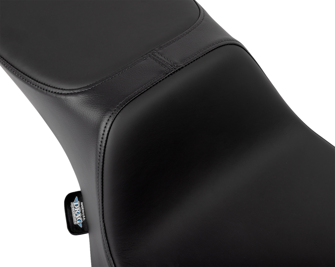 Drag specialties seats Performance Predator 2-Up Seat - Extended Reach - Solar Leather - Smooth - FLHX/FLTR '23-'24 Harley Davidson