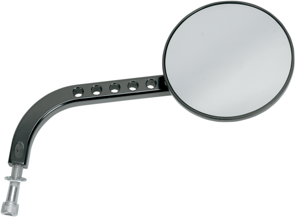 Joker Machine Viewtech 7 Long Stem Round Mirror For Harley