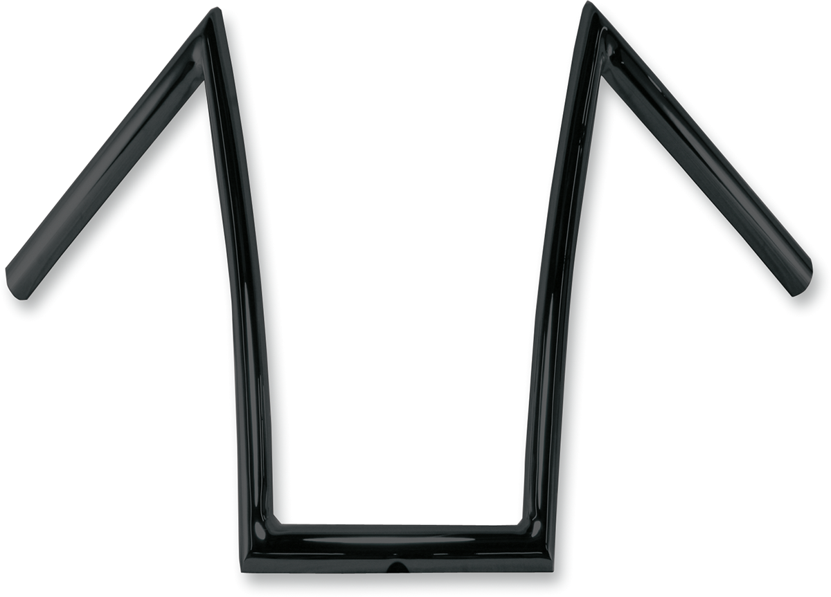 Todd's cycle 1" Strip Handlebar - 17" - Black