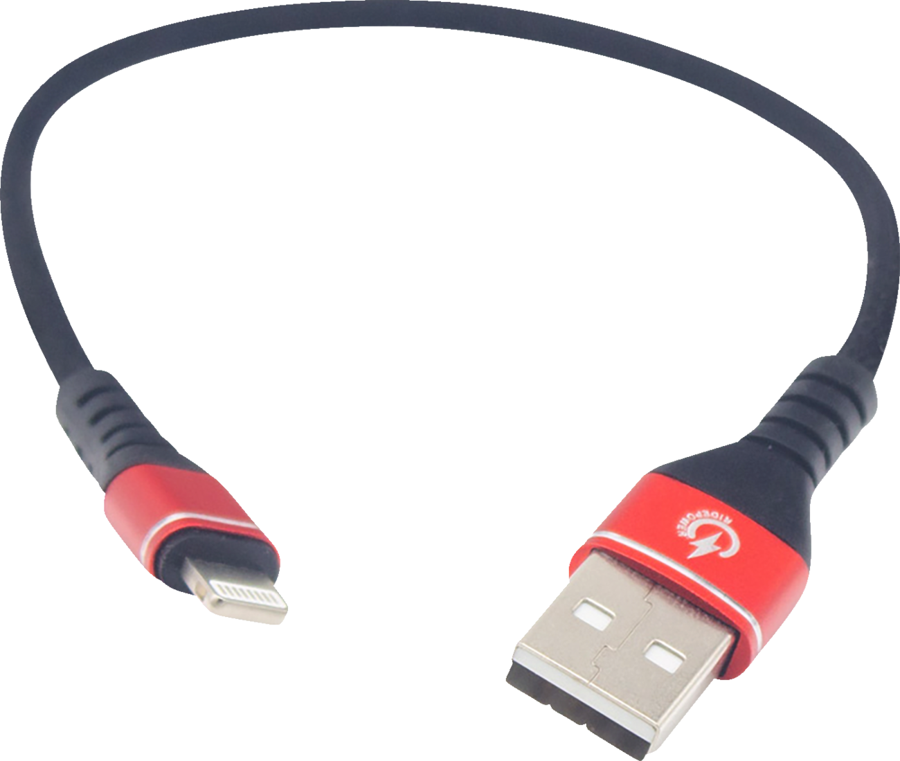 RidePower Male USB-C To Lightning Phone Charging Cable