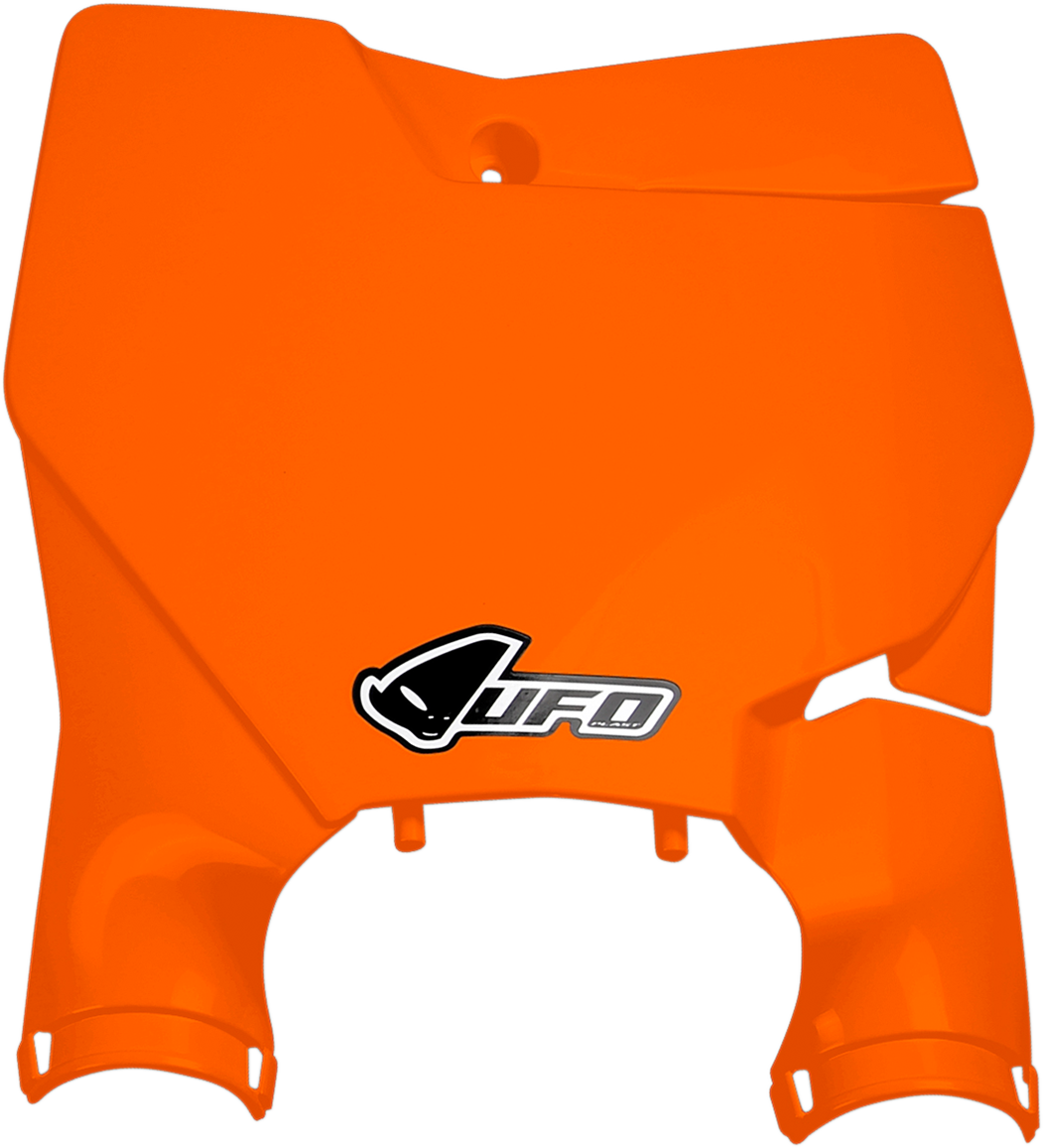 UFO Stadium Number Plate with Fork Guards