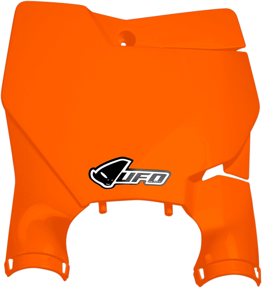 UFO Stadium Number Plate with Fork Guards