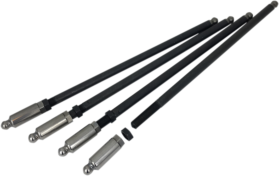 Feuling Race Series Adjustable Pushrod Set for 85-99 Harley Dyna Touring Softail