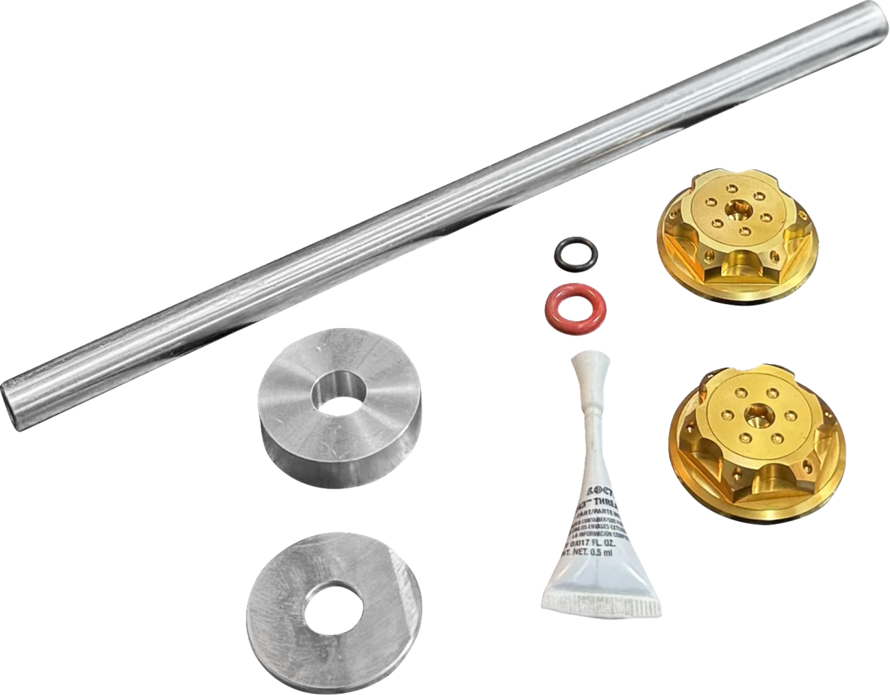 PAUL YAFFE BAGGER NATION Standard Turret Front Axle Cover Kit for Y-Axle Rod