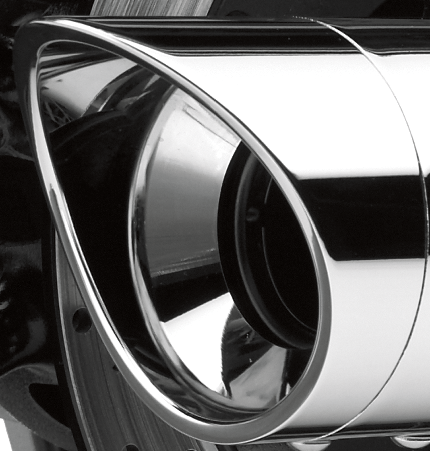 COBRA (PT-1009P) 4" Billet Exhaust Tip | 4" Billet Tip - Scalloped