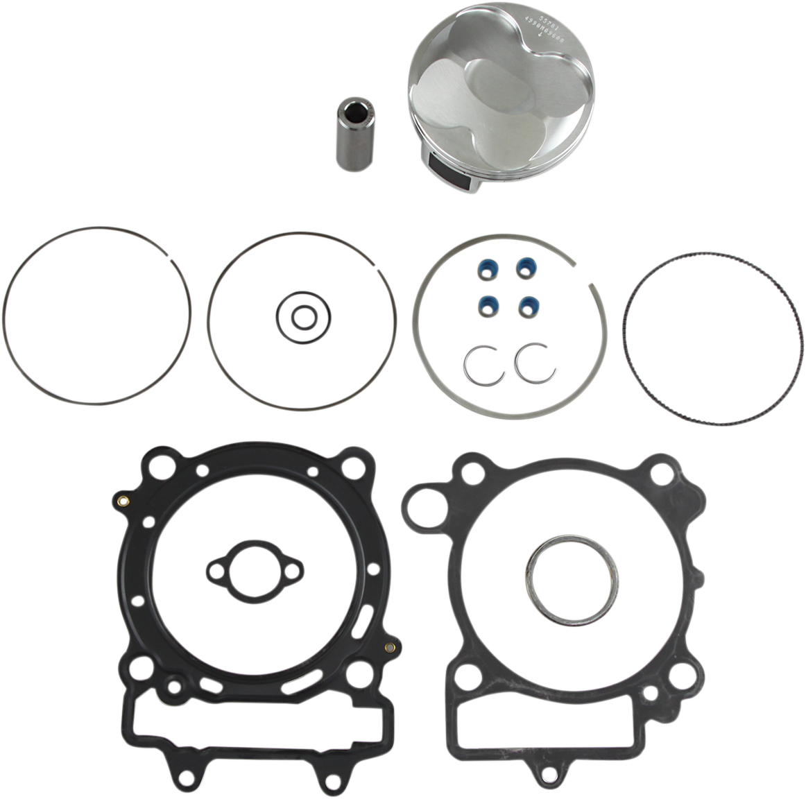 Wiseco High-Performance Piston Kit with Gaskets for 4-Stroke 2009-2012 Kawasaki KX450F