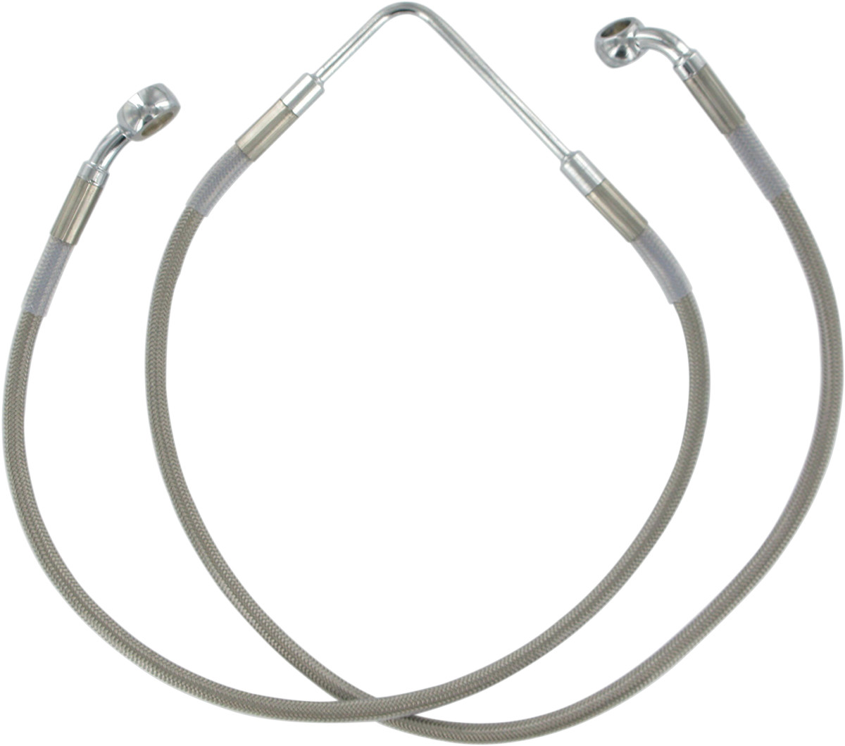Drag Specialties Stainless Steel Brake Line Kit
