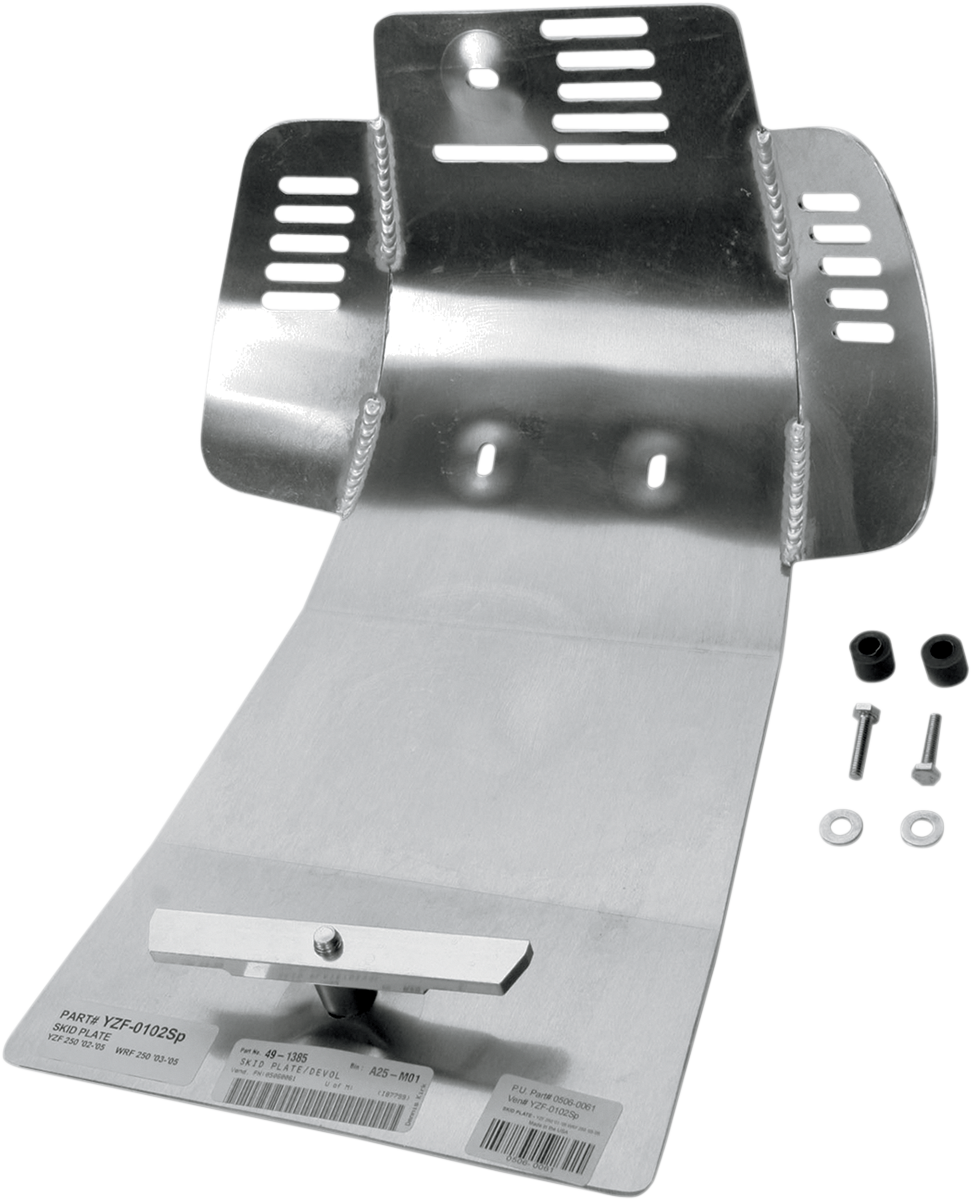 Devol Skid Plate Yamaha YZ250F / WR250F 2001-2006