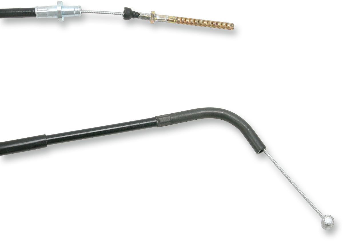 Parts unlimited Black Vinyl Brake Cable - Rear - Yamaha