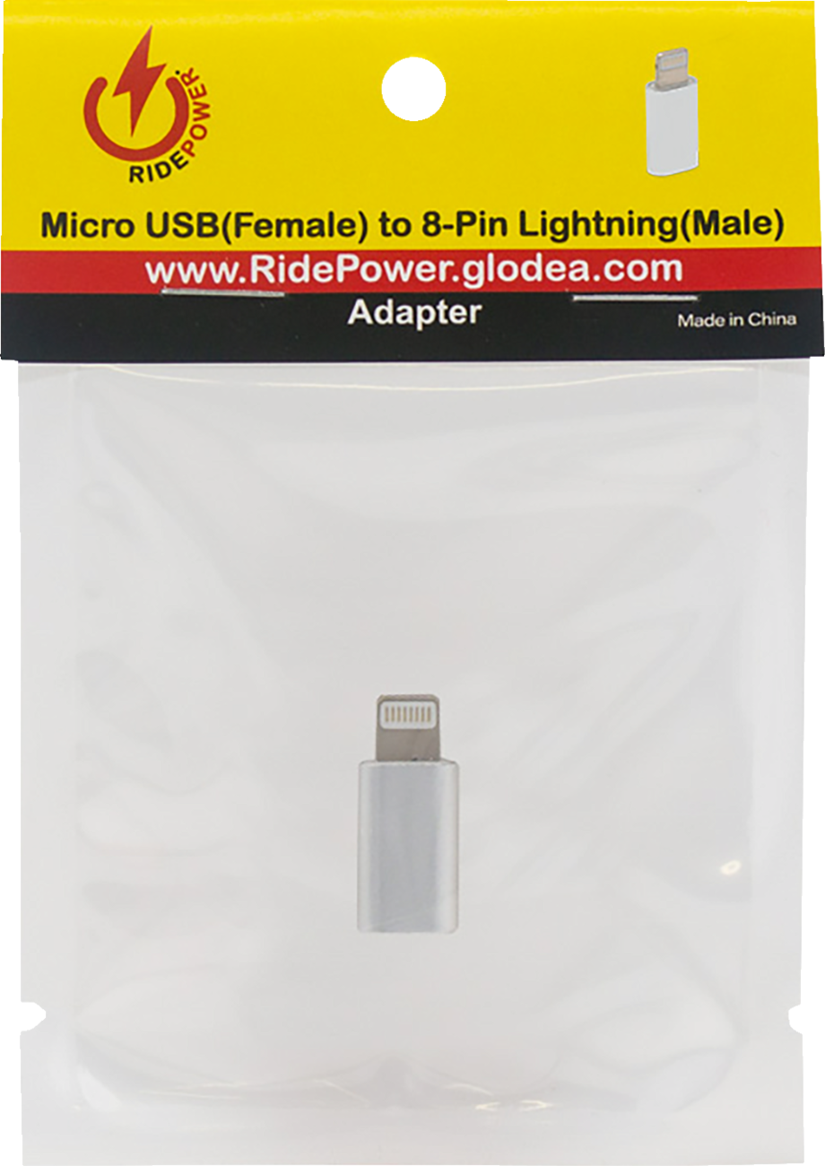 RidePower Micro USB-IOS Adapter