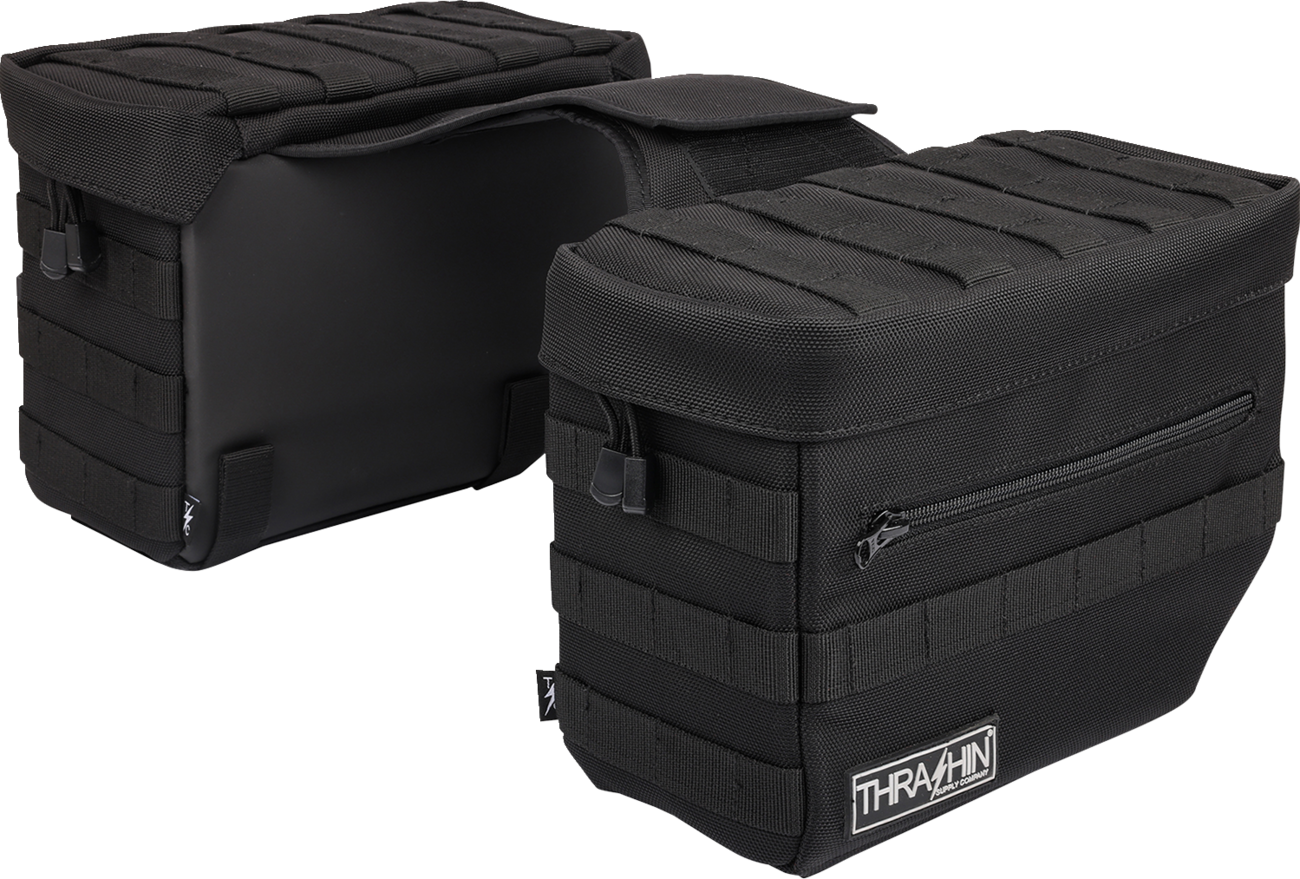 Thrashin Supply Essential Saddlebags V3 For Harley