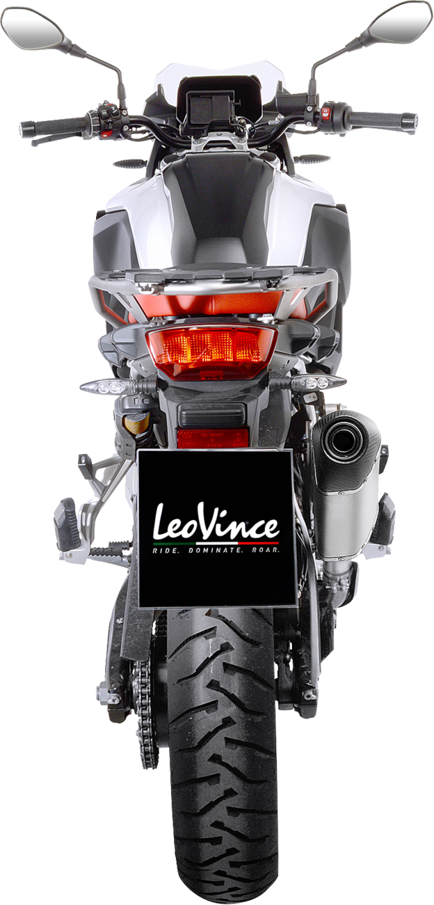Leovince LV-14 Black Edition Slip-On Muffler - BMW F 750/900 GS