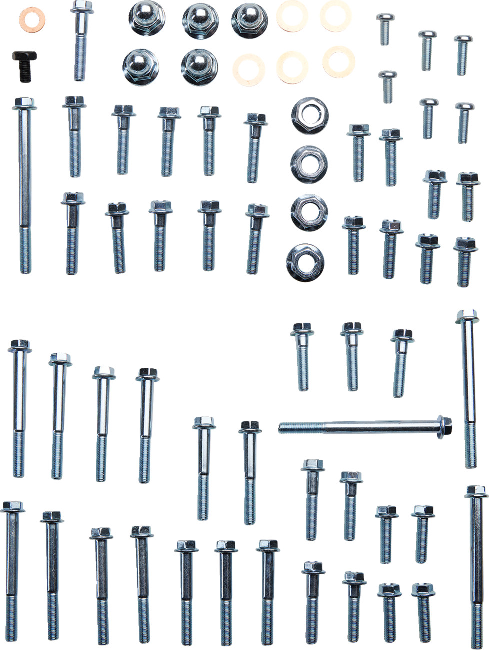 Bolt Hardware Engine Fastener Kit Suzuki RM125 1998-2007