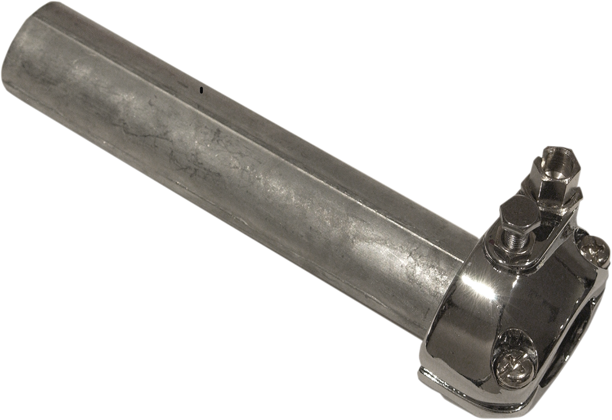 Emgo 7/8" Throttle Assembly - Single Cable - Chrome