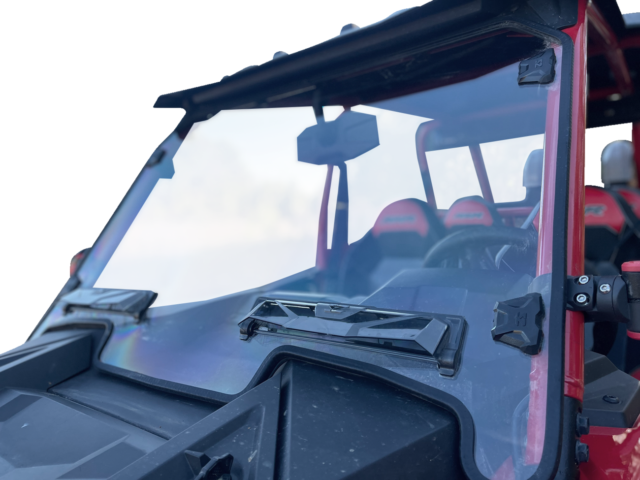 Seizmik Tool-Less Versa Vent Hard Coated Windshield Polaris RZR XP 1000 2019-2023