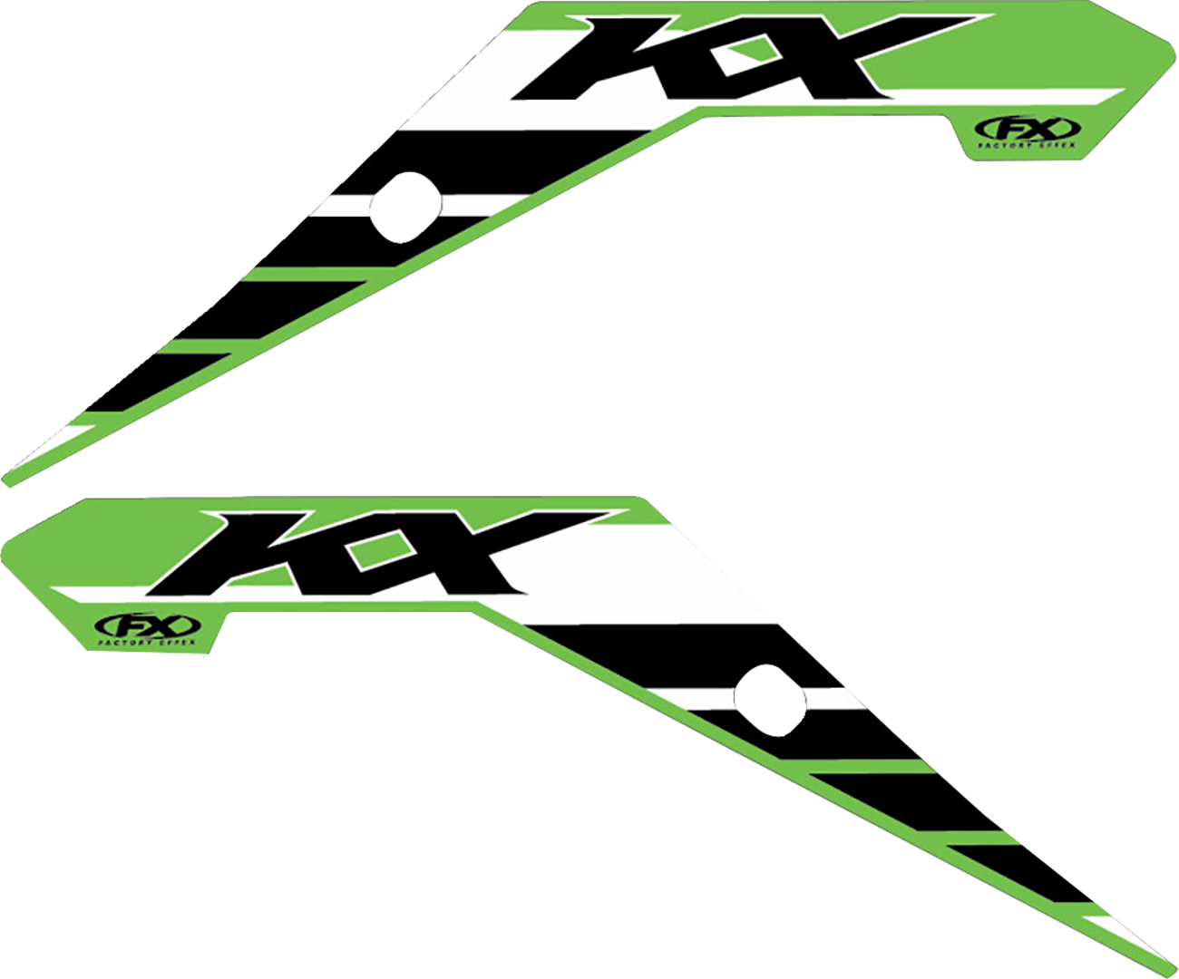 Factory effex Graphic Kit - Tank/Shroud - '25 OEM - Kawasaki - KX 250F/450F
