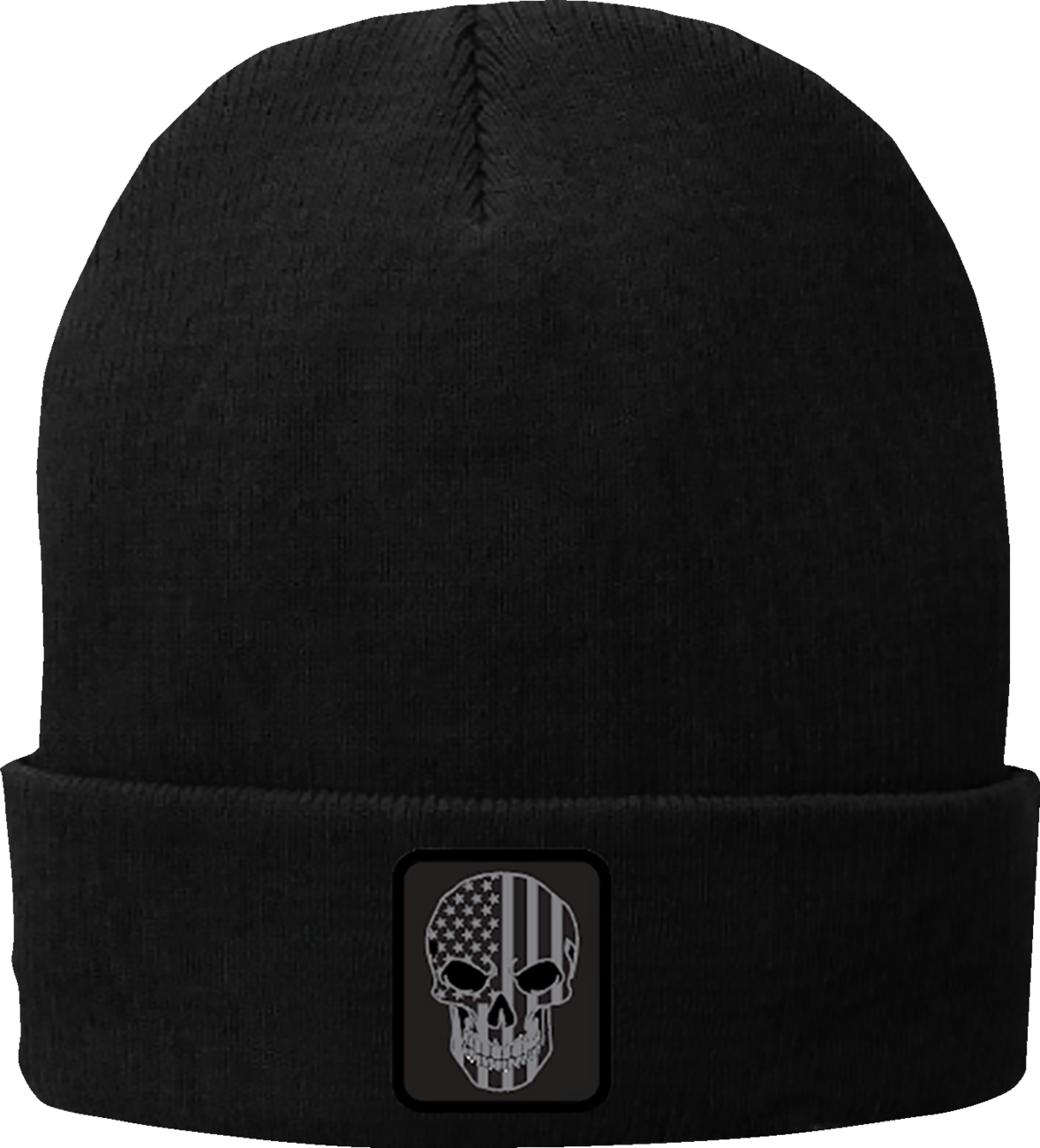 Mr Piston Flag Fleece-Lined Knit Beanie