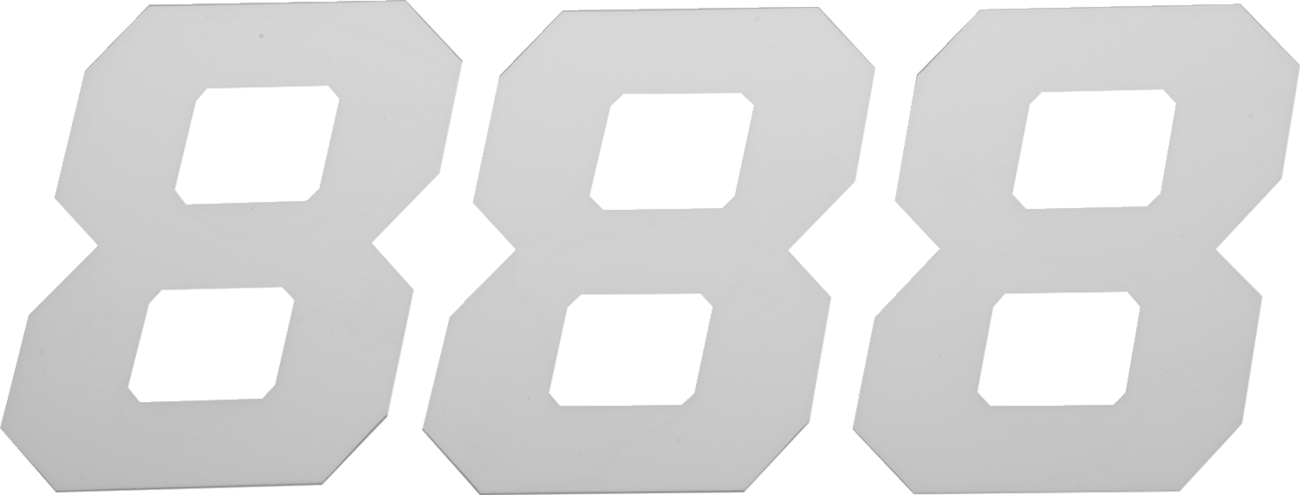 D'COR VISUALS Plate Number