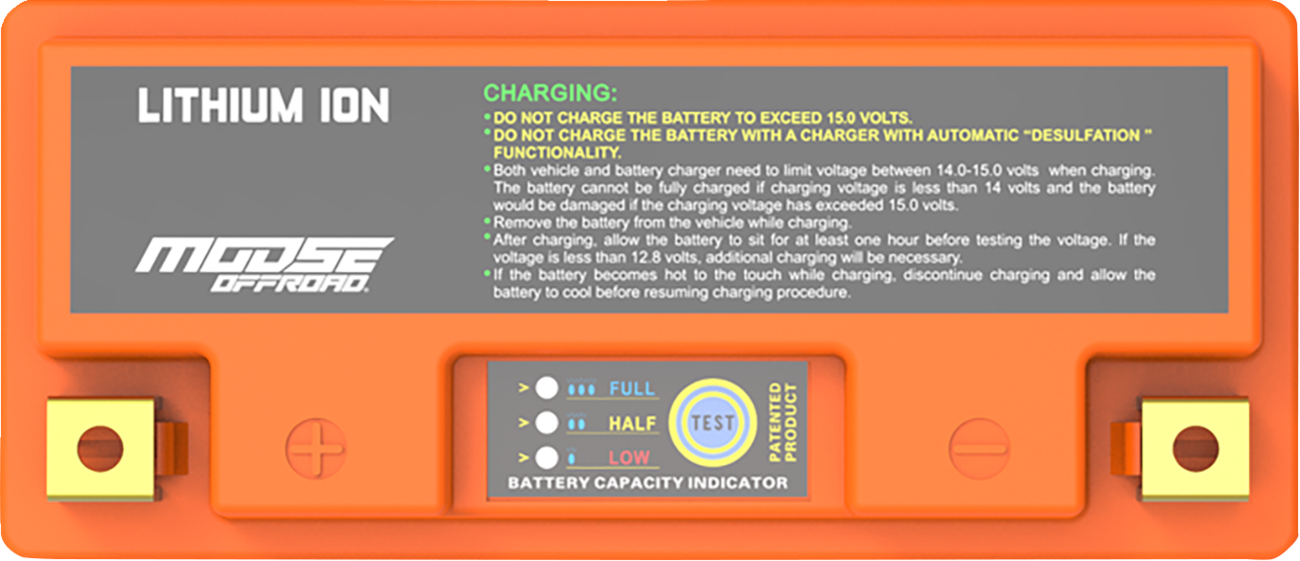 Moose Racing Lithium LiFePO4 Battery